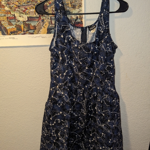 Retrolicious Blue Galaxy dress - Picture 2 of 4